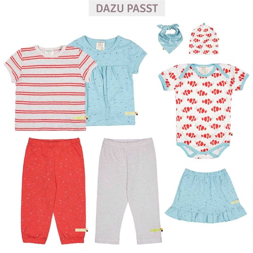 Leichtes Slub Jersey Shirt kurzarm