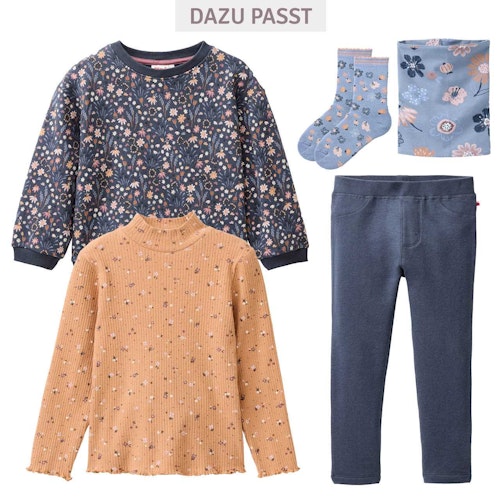 Weiches Sweatshirt Blumen
