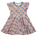 Vorschaubild Flatterkleid kurzarm