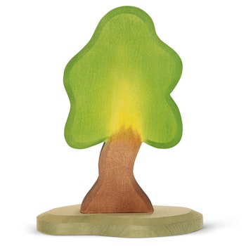 Ostheimer Eiche klein mit Stütze - Holzbaum 21,3 cm