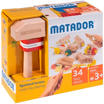 Holz Konstruktionsbaukasten „Maker“ 34tlg. ab 3 Jahren