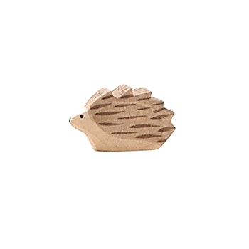 Igel gross Holzfigur 4 cm hoch