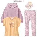 Vorschaubild Edle Leggings Veilchen rosa