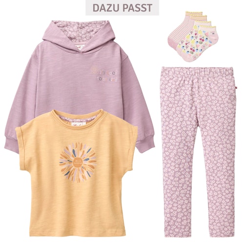 Edle Leggings Veilchen rosa