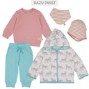 Vorschaubild Wendejacke Kapuze Ringel