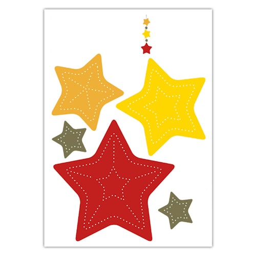 Adventskalender Bastelset Elche – DIY-Kalender mit 24 Tüten & Klammern