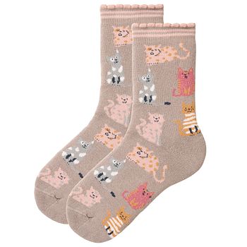 Socken People Wear Organic Frottee Motiv