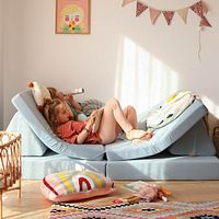 Funzy Spielsofa 4-teilig Hellblau