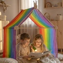 Vorschaubild Big Start Rainbow Holzbaukasten 84x132 cm
