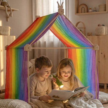 Big Start Rainbow Holzbaukasten 84x132 cm