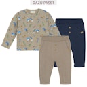 Vorschaubild Leichtes Shirt langarm Baustellenfahrzeuge