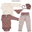 Vorschaubild ParentName: Bündchenhose Ringel Wolle Seide Beinumschlag