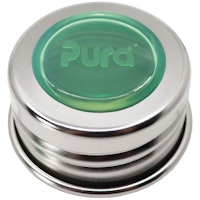 Auslaufsicherer Deckelaufsatz für alle Pura Flaschen moss