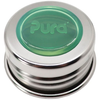 Auslaufsicherer Deckelaufsatz für alle Pura Flaschen moss