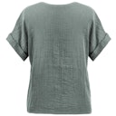 Vorschaubild Lockere Damen Musselin Bluse