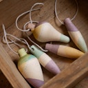 Vorschaubild Holz Ornamente Weihnachtsbaumschmuck Twinkle Mist