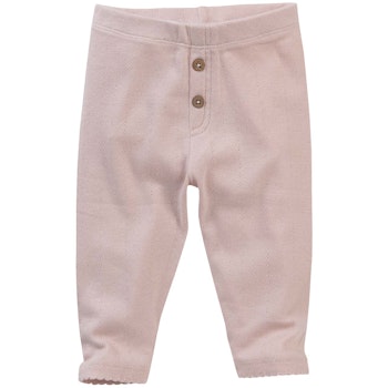Festliche Pointelle Leggings hellrosa