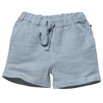 Leichte Musselin Shorts taubenblau