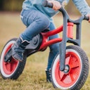 Vorschaubild 2in1 Laufrad mitwachsend leicht Recycelt  ab 18 Monaten rot