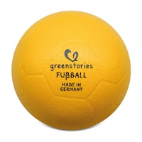 Fussball Softball 21 cm gelb E-Junioren U10