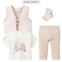 Vorschaubild Edle Ripp Leggings Veilchen rosa