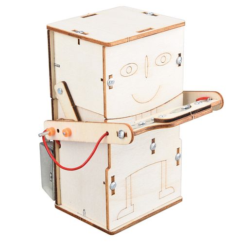 miniMINT GreedyBot - Technik Holzbausatz ab 8 Jahren