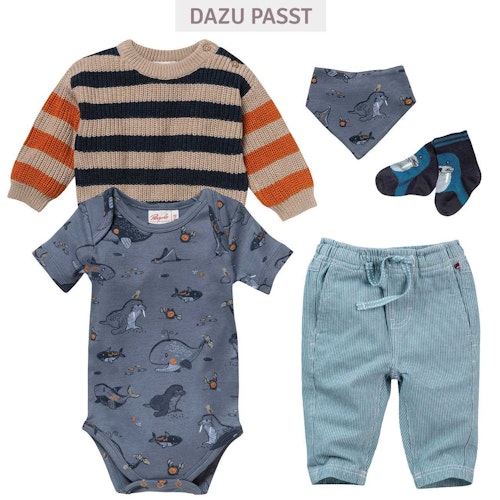 Leichte Babysöckchen Walross