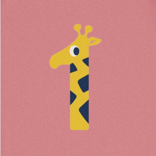 Raglanshirt Zahlen langarm