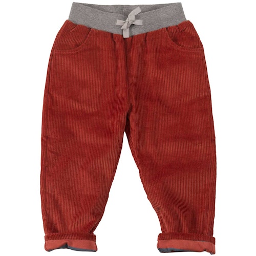 Warme gefütterte Cordhose