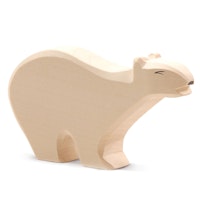 Eisbär groß Holzfigur 9 cm