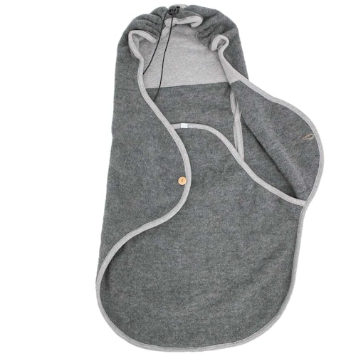 Wollfleecesack für Autositze grau, für 3- und 5-Punktgurte
