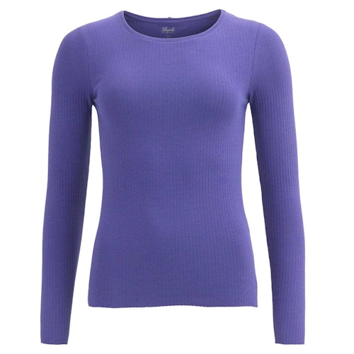 Weiches Damen Langarmshirt Rippe