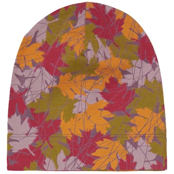 Beanie Blätter Herbstfarben