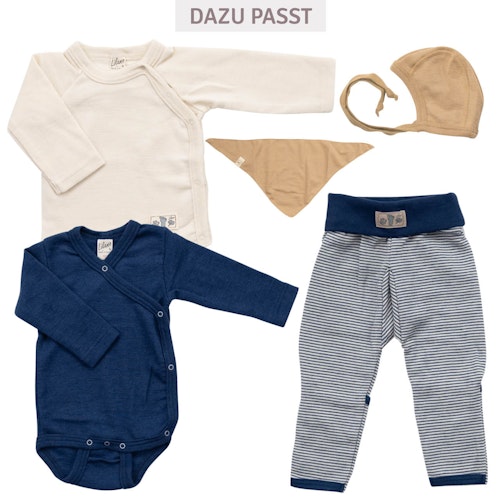 Wolle Seide Body langarm