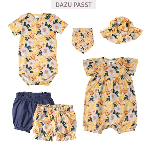 Leichte Pumphose Blumen