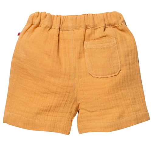 Leichte Musselin Shorts honiggelb