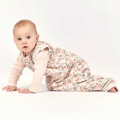 Warmer Baby Schlafsack Blumen