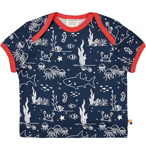 Leichtes Kurzarm Shirt Meereswelt