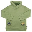Vorschaubild Warmer Sweat Pullover Baufahrzeuge