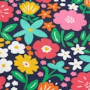 Vorschaubild Leggings Doppelpack Blumen uni