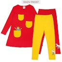 Vorschaubild Langarmkleid Pippi Langstrumpf