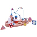 Vorschaubild Motorikschleife Fischerboot aus Holz