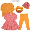 Vorschaubild Flatterkleid langarm Pferde