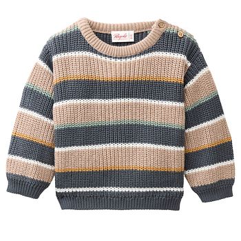Pullover People Wear Organic Strick langarm Uni