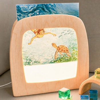 Nachtlicht Lampe dimmbar LED ohne Folie/Silhouette 27x26x10 cm