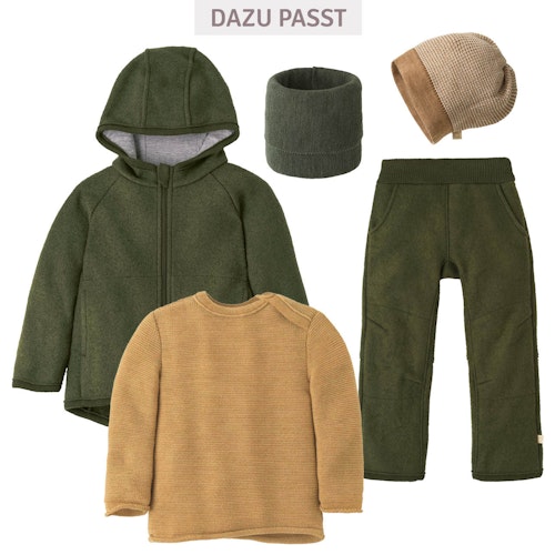 Walkjacke mit Reissverschluss
