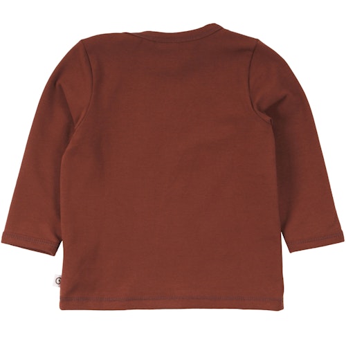 Dehnbares Basic Langarmshirt