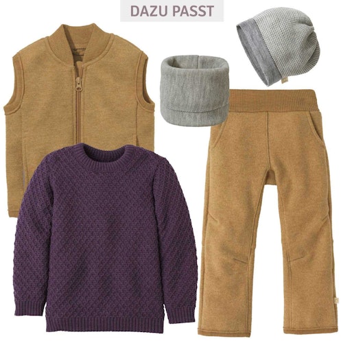 Pullover Zick-Zack Strickmuster