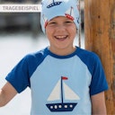 Vorschaubild Weiches Raglan T-Shirt Bagger hellgrün