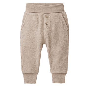 Fleece-Hose beige